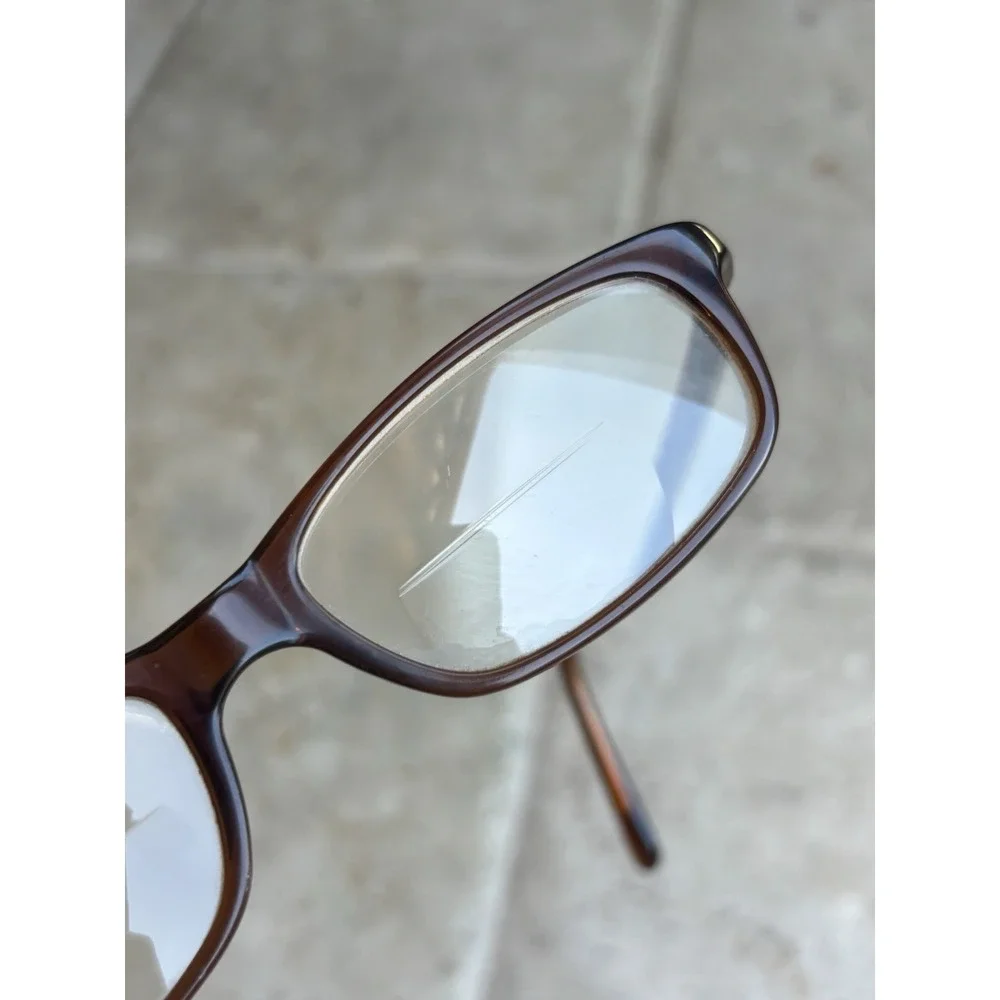 ⭐️Vintage Vogue VO2344 Eyeglasses Frame Brown Acetate⭐️Italy 50 16 135⭐️